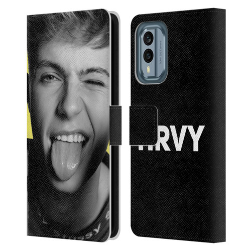 HRVY Graphics Calendar 5 Leather Book Wallet Case Cover For Nokia X30