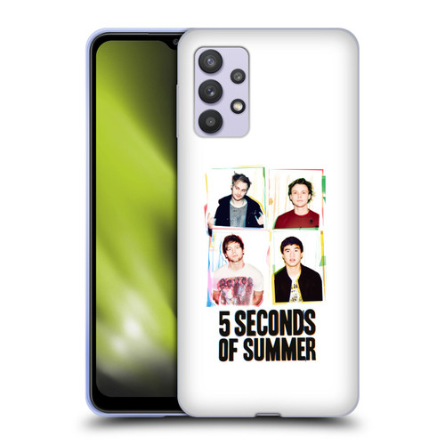 5 Seconds of Summer Posters Polaroid Soft Gel Case for Samsung Galaxy A32 5G / M32 5G (2021)
