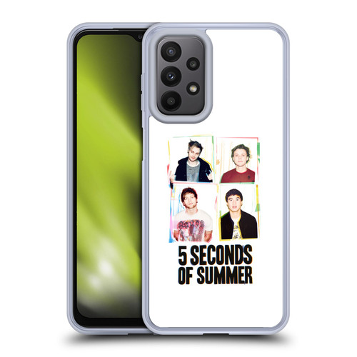 5 Seconds of Summer Posters Polaroid Soft Gel Case for Samsung Galaxy A23 / 5G (2022)