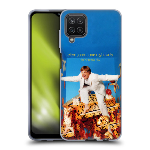 Elton John Artwork One Night Only Album Soft Gel Case for Samsung Galaxy A12 (2020)