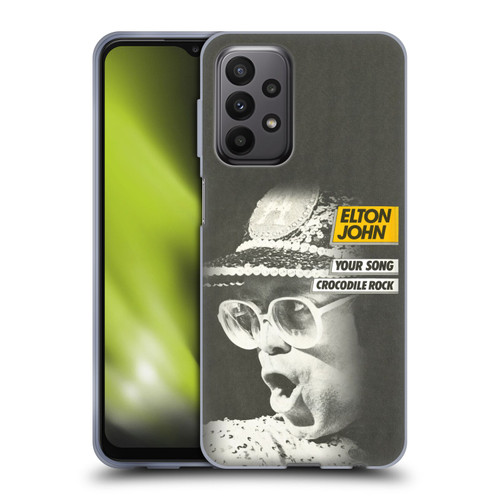 Elton John Artwork Your Song Single Soft Gel Case for Samsung Galaxy A23 / 5G (2022)