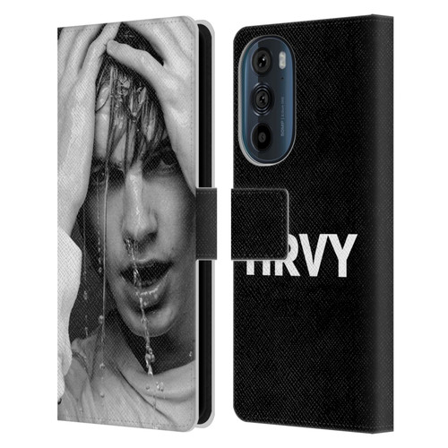 HRVY Graphics Calendar 11 Leather Book Wallet Case Cover For Motorola Edge 30