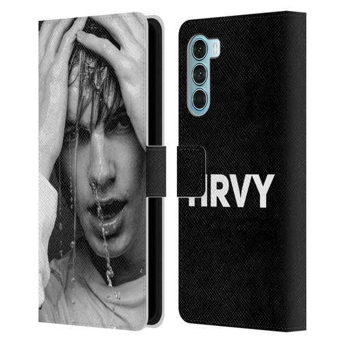 HRVY Graphics Calendar 11 Leather Book Wallet Case Cover For Motorola Edge S30 / Moto G200 5G