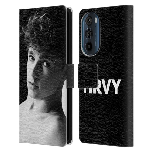 HRVY Graphics Calendar 9 Leather Book Wallet Case Cover For Motorola Edge 30