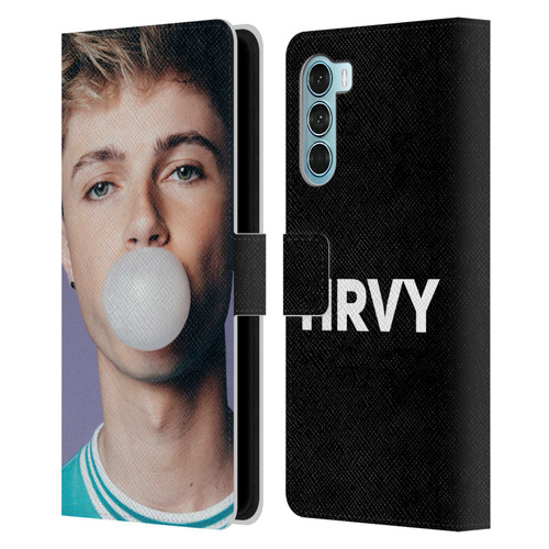 HRVY Graphics Calendar 2 Leather Book Wallet Case Cover For Motorola Edge S30 / Moto G200 5G