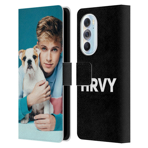 HRVY Graphics Calendar 10 Leather Book Wallet Case Cover For Motorola Edge X30