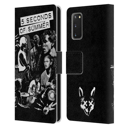 5 Seconds of Summer Posters Punkzine Leather Book Wallet Case Cover For Samsung Galaxy S20 / S20 5G