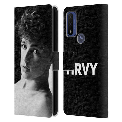 HRVY Graphics Calendar 9 Leather Book Wallet Case Cover For Motorola G Pure