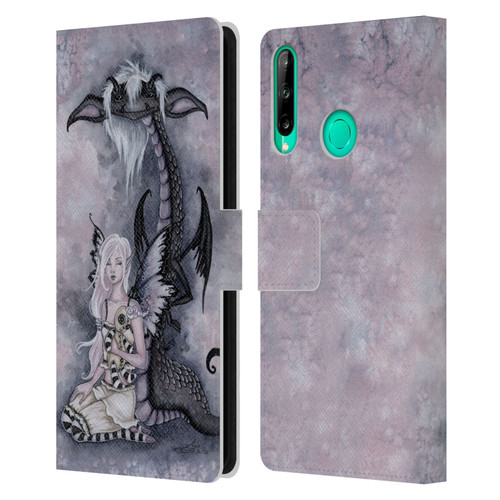 Amy Brown Folklore Evie And The Nightmare Leather Book Wallet Case Cover For Huawei P40 lite E