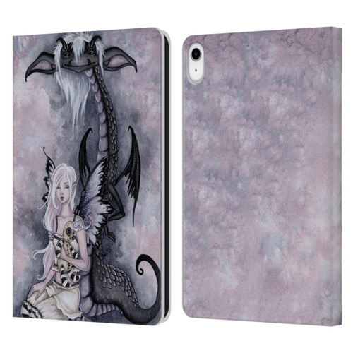 Amy Brown Folklore Evie And The Nightmare Leather Book Wallet Case Cover For Apple iPad 10.9 (2022)
