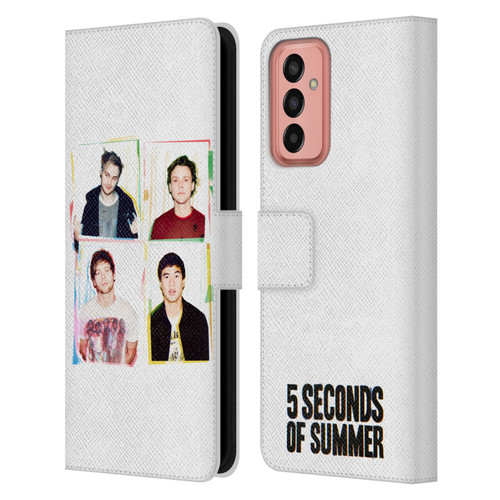 5 Seconds of Summer Posters Polaroid Leather Book Wallet Case Cover For Samsung Galaxy M13 (2022)