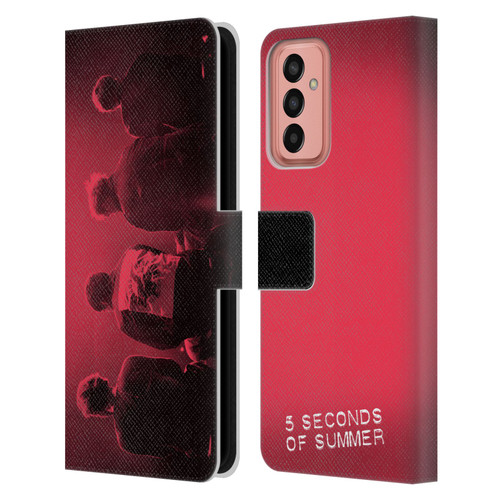 5 Seconds of Summer Posters Colour Washed Leather Book Wallet Case Cover For Samsung Galaxy M13 (2022)
