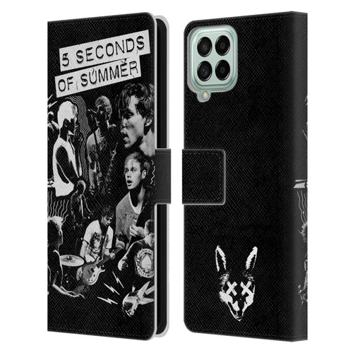 5 Seconds of Summer Posters Punkzine Leather Book Wallet Case Cover For Samsung Galaxy M33 (2022)