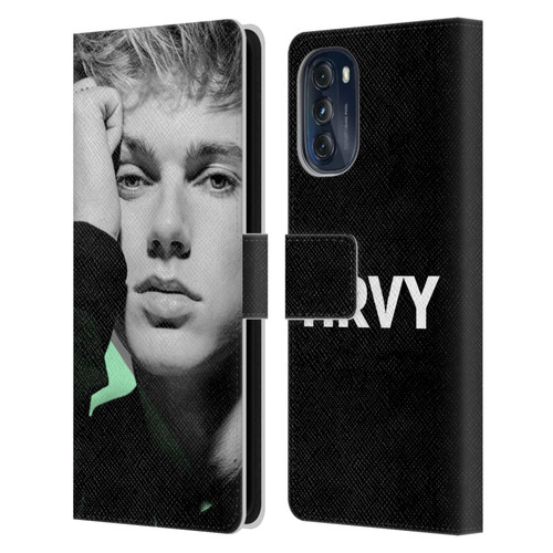 HRVY Graphics Calendar 7 Leather Book Wallet Case Cover For Motorola Moto G (2022)