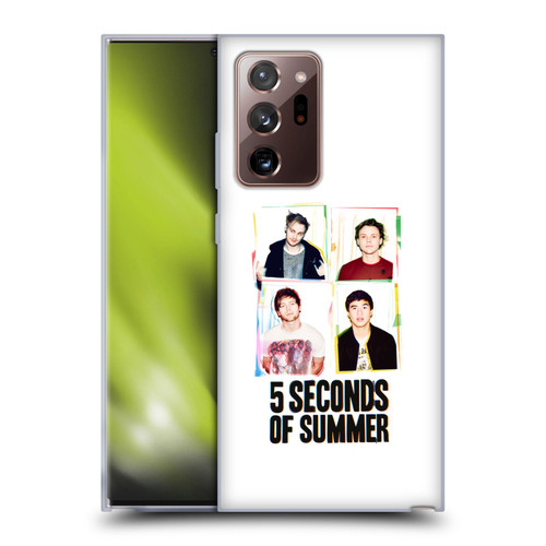 5 Seconds of Summer Posters Polaroid Soft Gel Case for Samsung Galaxy Note20 Ultra / 5G