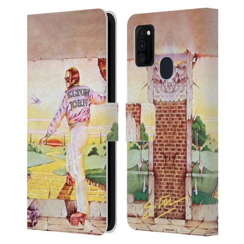 Elton John Artwork GBYR Album Leather Book Wallet Case Cover For Samsung Galaxy M30s (2019)/M21 (2020)