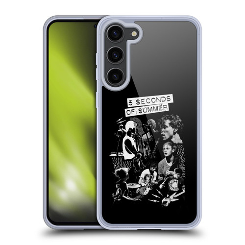 5 Seconds of Summer Posters Punkzine Soft Gel Case for Samsung Galaxy S23+ 5G