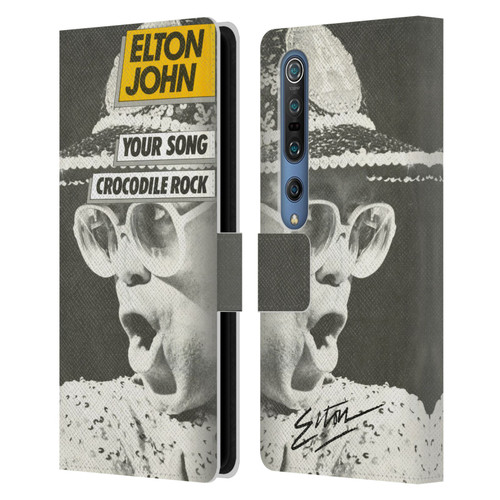 Elton John Artwork Your Song Single Leather Book Wallet Case Cover For Xiaomi Mi 10 5G / Mi 10 Pro 5G