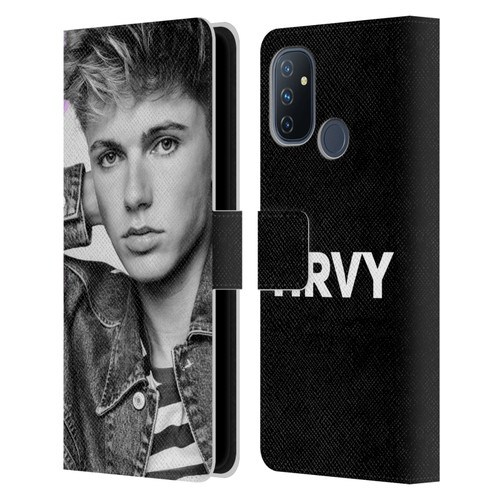HRVY Graphics Calendar 12 Leather Book Wallet Case Cover For OnePlus Nord N100