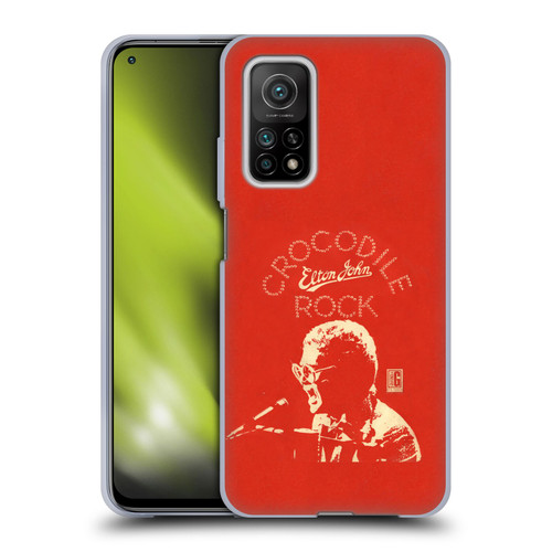 Elton John Artwork Crocodile Rock Single Soft Gel Case for Xiaomi Mi 10T 5G