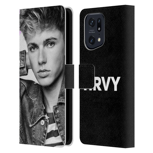 HRVY Graphics Calendar 12 Leather Book Wallet Case Cover For OPPO Find X5 Pro