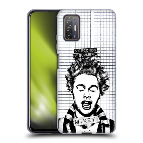 5 Seconds of Summer Solos Grained Mikey Soft Gel Case for HTC Desire 21 Pro 5G