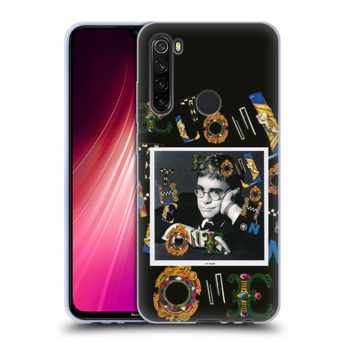 Elton John Artwork The One Single Soft Gel Case for Xiaomi Redmi Note 8T