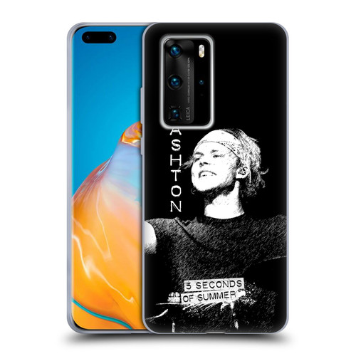 5 Seconds of Summer Solos BW Ashton Soft Gel Case for Huawei P40 Pro / P40 Pro Plus 5G