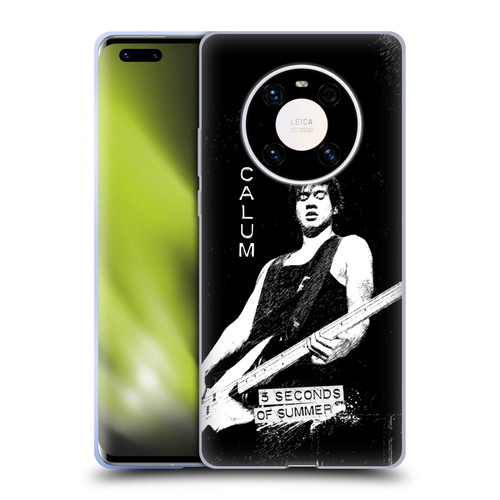 5 Seconds of Summer Solos BW Calum Soft Gel Case for Huawei Mate 40 Pro 5G