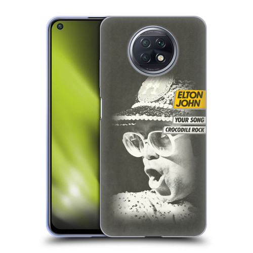 Elton John Artwork Your Song Single Soft Gel Case for Xiaomi Redmi Note 9T 5G