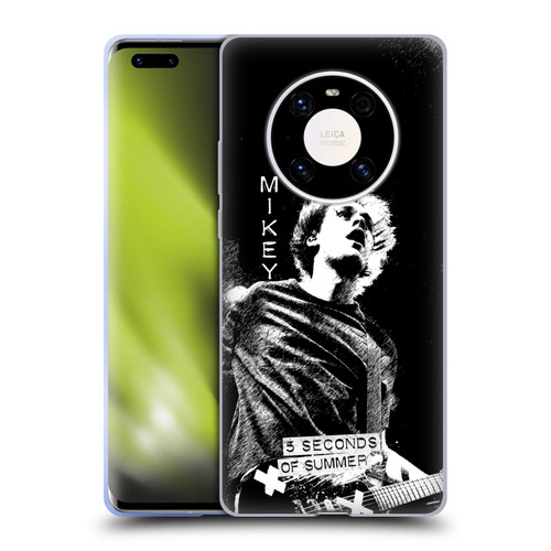 5 Seconds of Summer Solos BW Mikey Soft Gel Case for Huawei Mate 40 Pro 5G