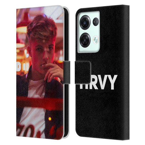 HRVY Graphics Calendar 6 Leather Book Wallet Case Cover For OPPO Reno8 Pro