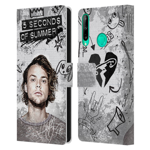 5 Seconds of Summer Solos Vandal Ashton Leather Book Wallet Case Cover For Huawei P40 lite E