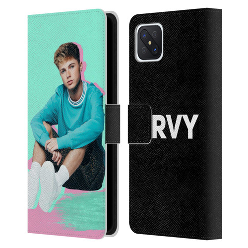 HRVY Graphics Calendar Leather Book Wallet Case Cover For OPPO Reno4 Z 5G