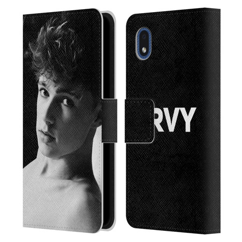 HRVY Graphics Calendar 9 Leather Book Wallet Case Cover For Samsung Galaxy A01 Core (2020)
