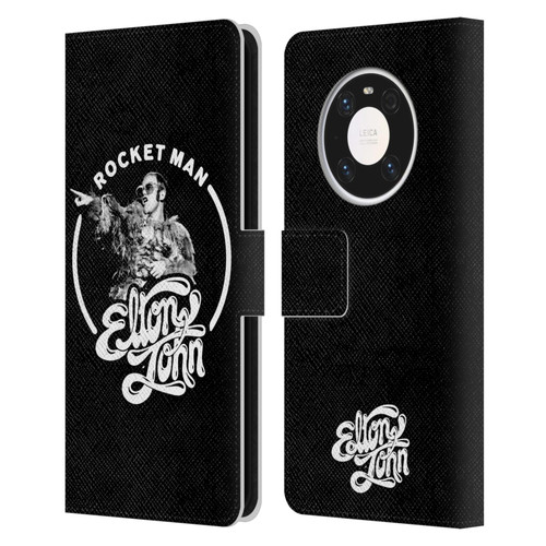 Elton John Rocketman Key Art 2 Leather Book Wallet Case Cover For Huawei Mate 40 Pro 5G