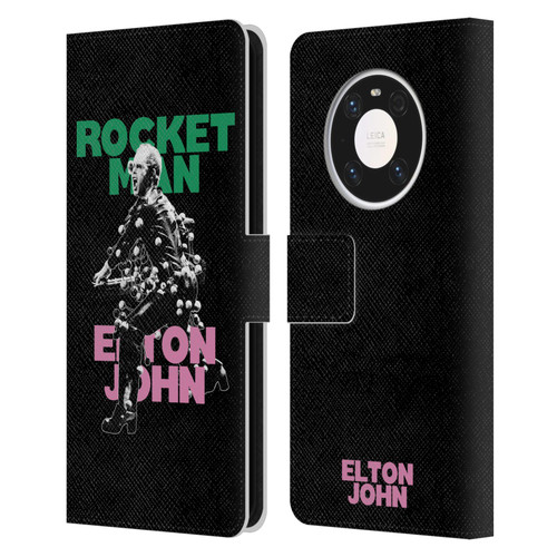 Elton John Rocketman Key Art 5 Leather Book Wallet Case Cover For Huawei Mate 40 Pro 5G