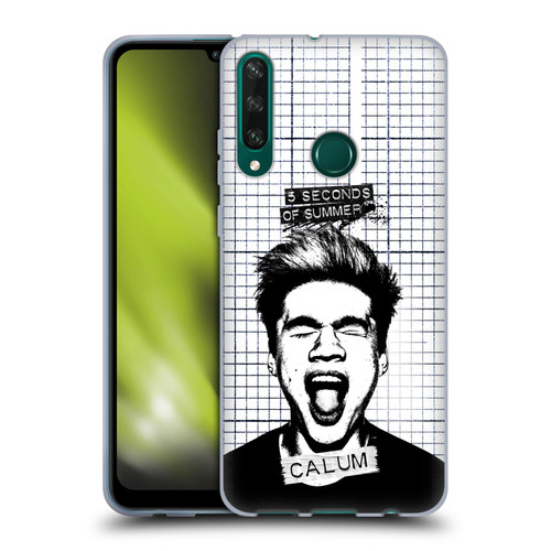 5 Seconds of Summer Solos Grained Calum Soft Gel Case for Huawei Y6p