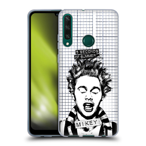 5 Seconds of Summer Solos Grained Mikey Soft Gel Case for Huawei Y6p