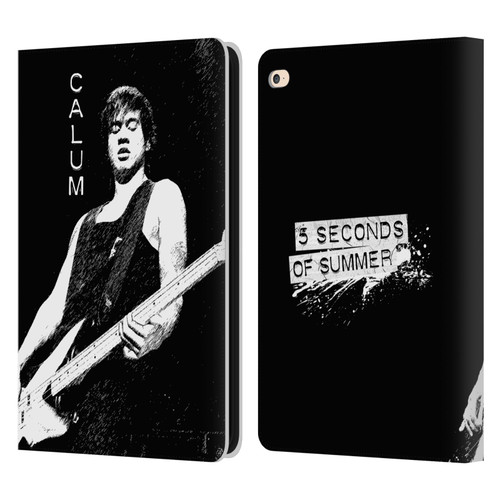 5 Seconds of Summer Solos BW Calum Leather Book Wallet Case Cover For Apple iPad Air 2 (2014)