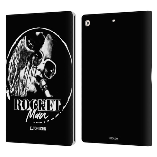 Elton John Rocketman Key Art 4 Leather Book Wallet Case Cover For Apple iPad 10.2 2019/2020/2021