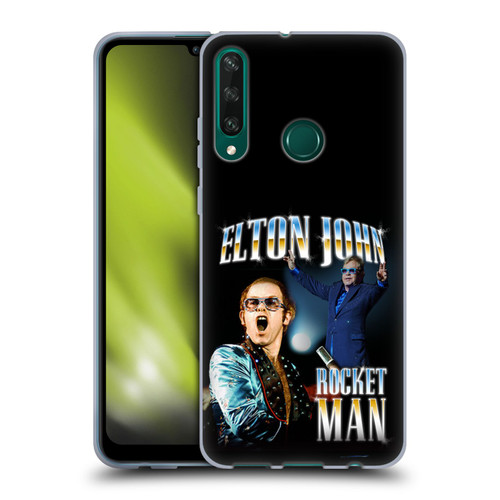 Elton John Rocketman Key Art Soft Gel Case for Huawei Y6p