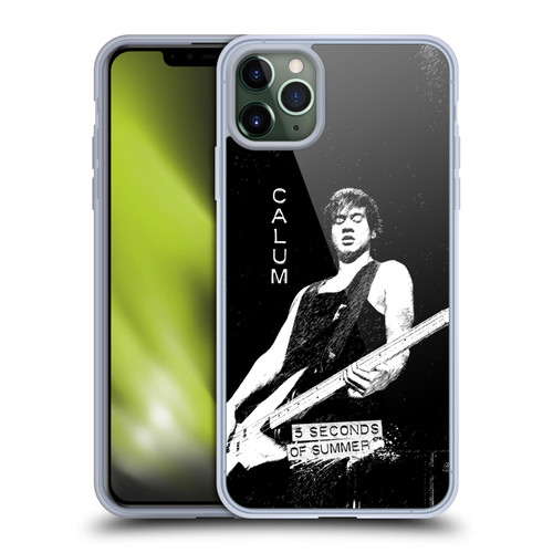 5 Seconds of Summer Solos BW Calum Soft Gel Case for Apple iPhone 11 Pro Max