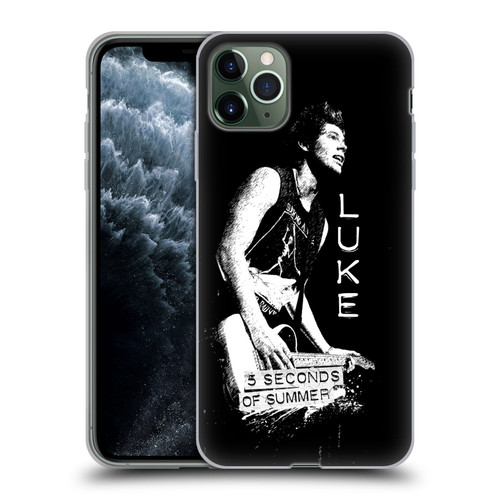 5 Seconds of Summer Solos BW Luke Soft Gel Case for Apple iPhone 11 Pro Max