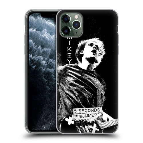 5 Seconds of Summer Solos BW Mikey Soft Gel Case for Apple iPhone 11 Pro Max