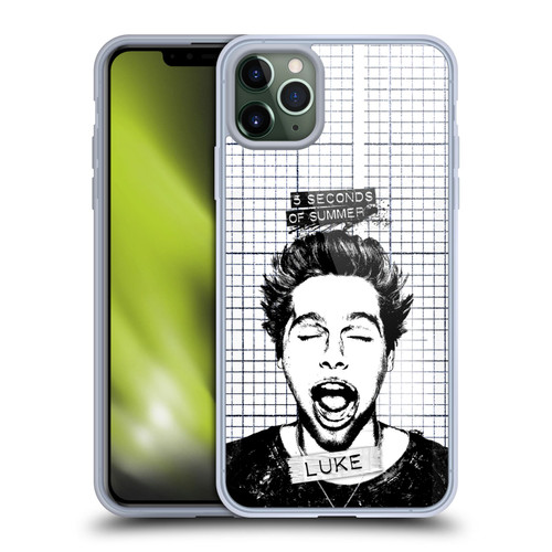 5 Seconds of Summer Solos Grained Luke Soft Gel Case for Apple iPhone 11 Pro Max