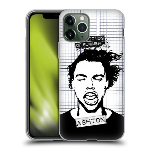 5 Seconds of Summer Solos Grained Ashton Soft Gel Case for Apple iPhone 11 Pro