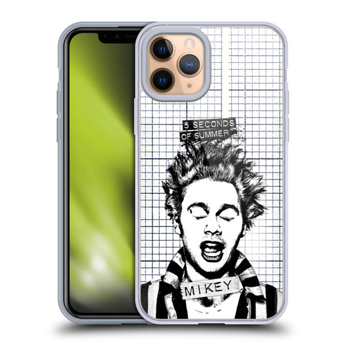 5 Seconds of Summer Solos Grained Mikey Soft Gel Case for Apple iPhone 11 Pro
