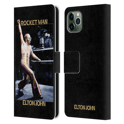 Elton John Rocketman Key Art 3 Leather Book Wallet Case Cover For Apple iPhone 11 Pro Max