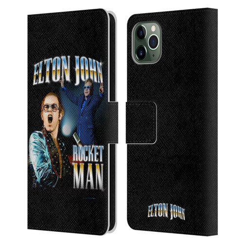 Elton John Rocketman Key Art Leather Book Wallet Case Cover For Apple iPhone 11 Pro Max